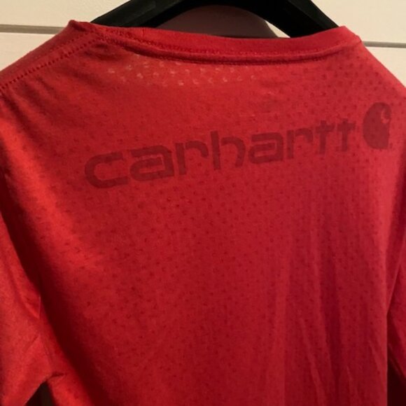 Carhartt Pink Light Tee - Size Small | Lightweight & Transparent - Picture 5 of 5